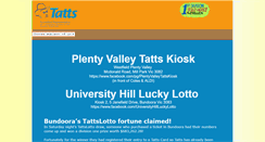 Desktop Screenshot of lucky-lotto.com.au